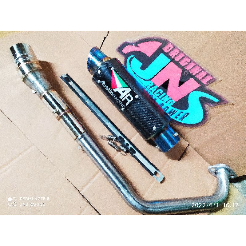 KNALPOT AUSTIN RACING KOLONG UNDERBELLY R15 V2 V3 GXS R150 CBR150R SUARA BAS GAHAR