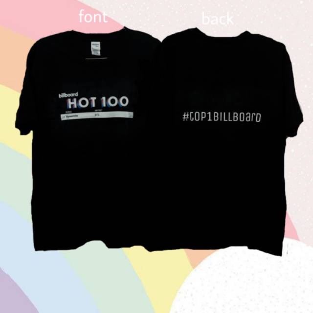 Kaos Bts hot 100 1 billboard