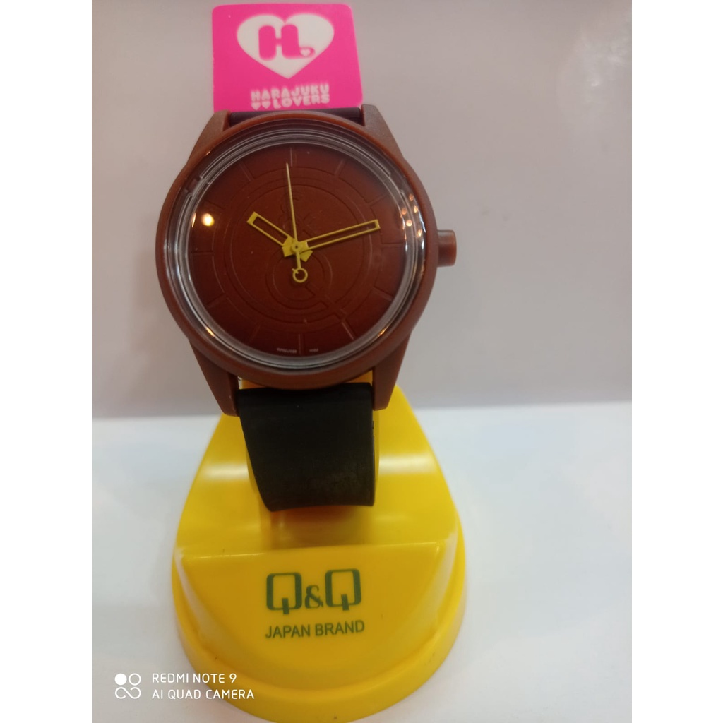 DISKON CUCI GUDANG Jam Tangan Unisex Rubber Smile solar Original Q&amp;Q QnQ QQ Harajuku series