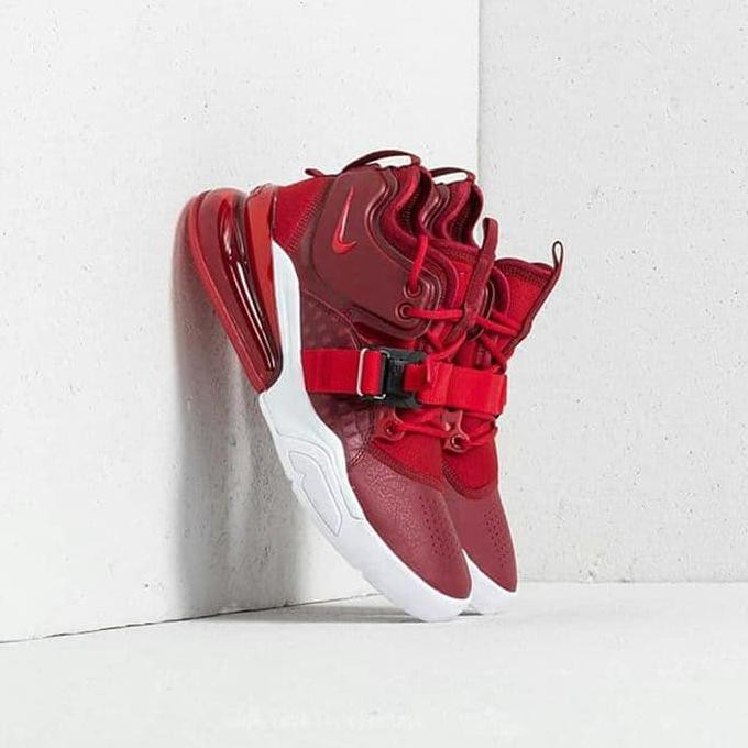 {{BAYAR DI TEMPAT}} Nike Air Force 270 "Team Red" Premium TERBAIK [Kode 1|Kode 2|Kode 3|Kode 4|Kode
