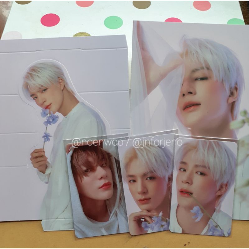 wts want to sale Jeno nct dream pc photocard lenticular postcard standee flipbook candylab