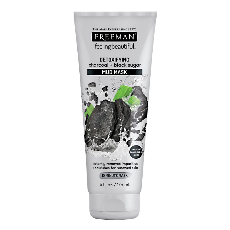 

Freeman Feeling Beautiful Detoxifying Charcoal & Black Sugar Mud Mask