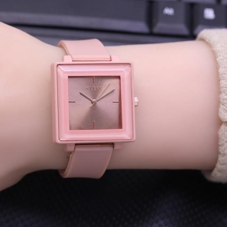Mall Jam tangan guess rubber wanita 9736 terbaik