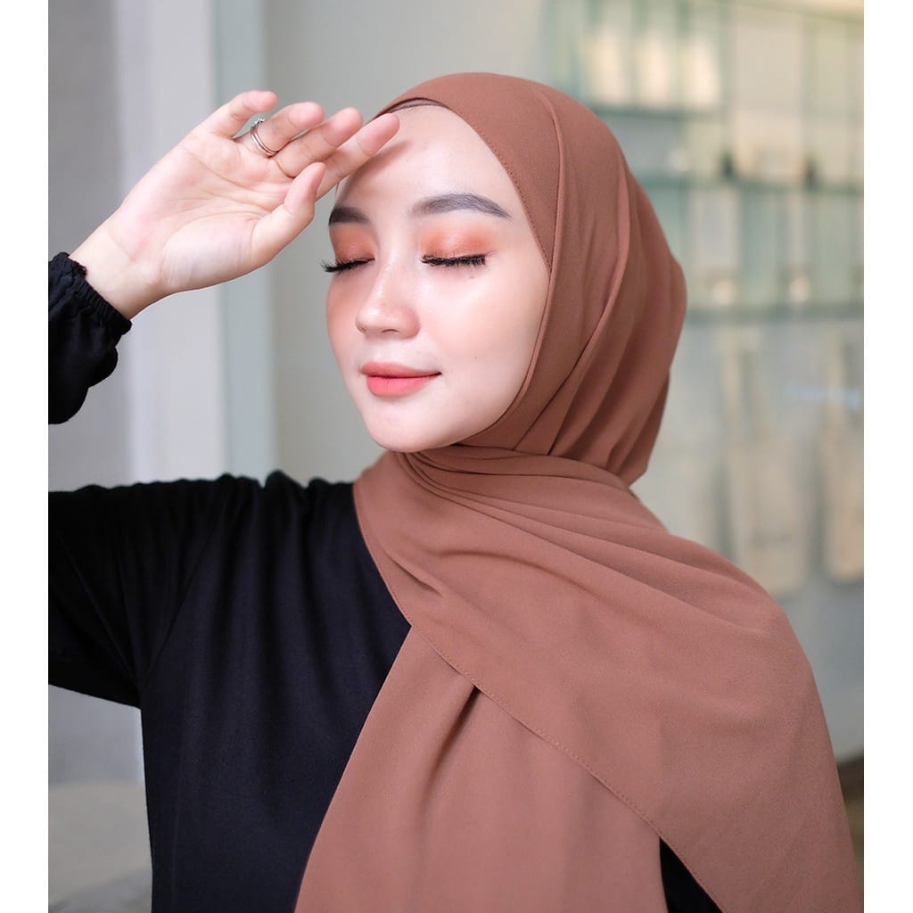 TERMURAH PASHMINA 2IN1 INNER/ PASHMINA INNER CERUTY BABYDOLL TERBARU HARGA TERMURAH