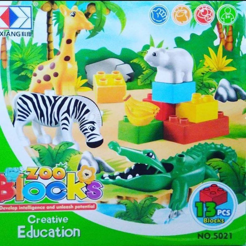 Lego Animal Zoo Model Duplo