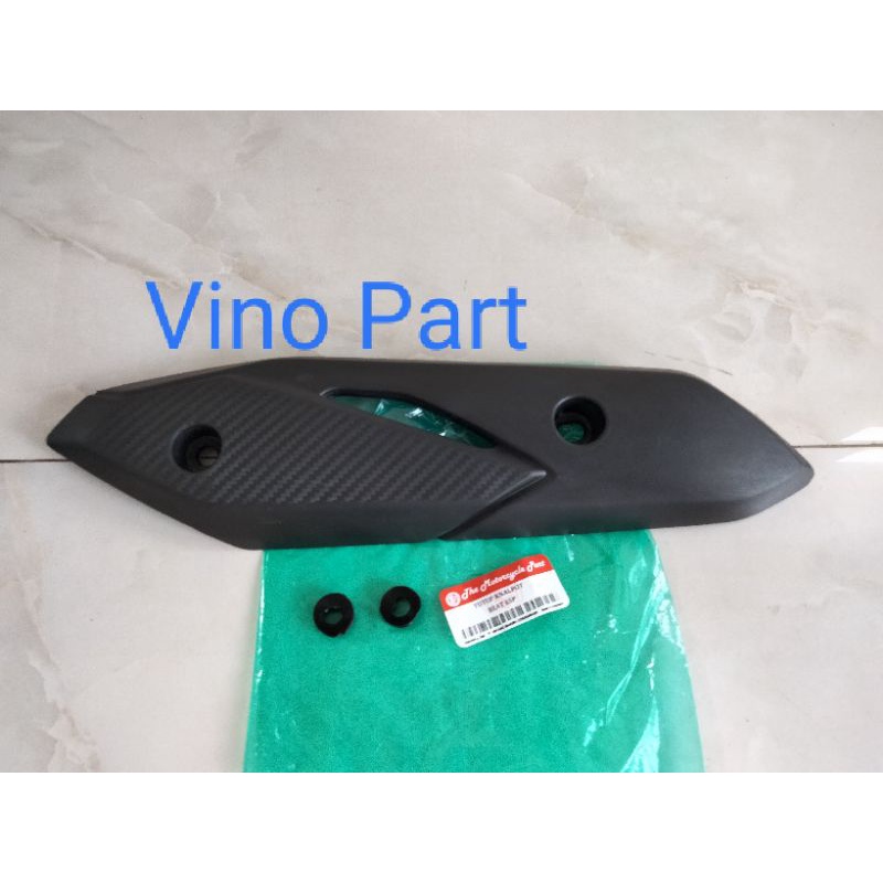 Cover tameng tutup knalpot Beat Fi esp 2015-2016 Non Original