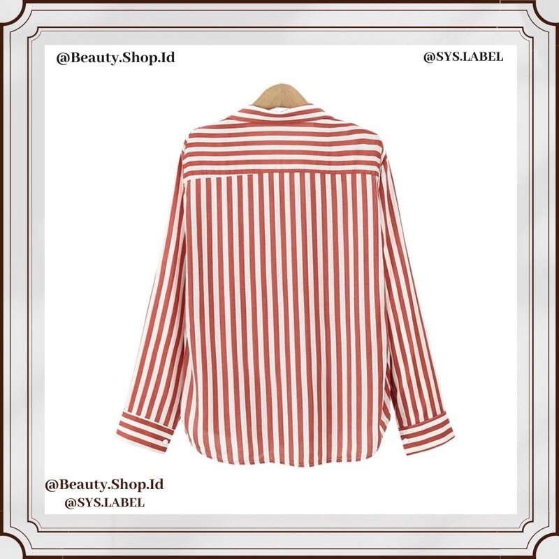 [SYS.LABEL] Mille Shirt - Kemeja Salur C1