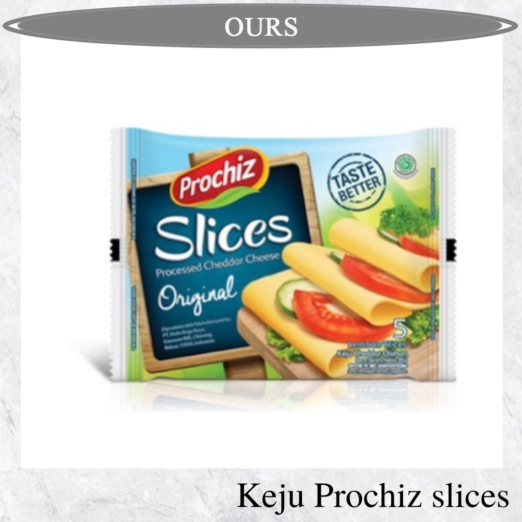 

Bahan Makanan Keju Prochiz slices original/ keju lembaran isi 5 dan isi 10 OURSHOPNOW