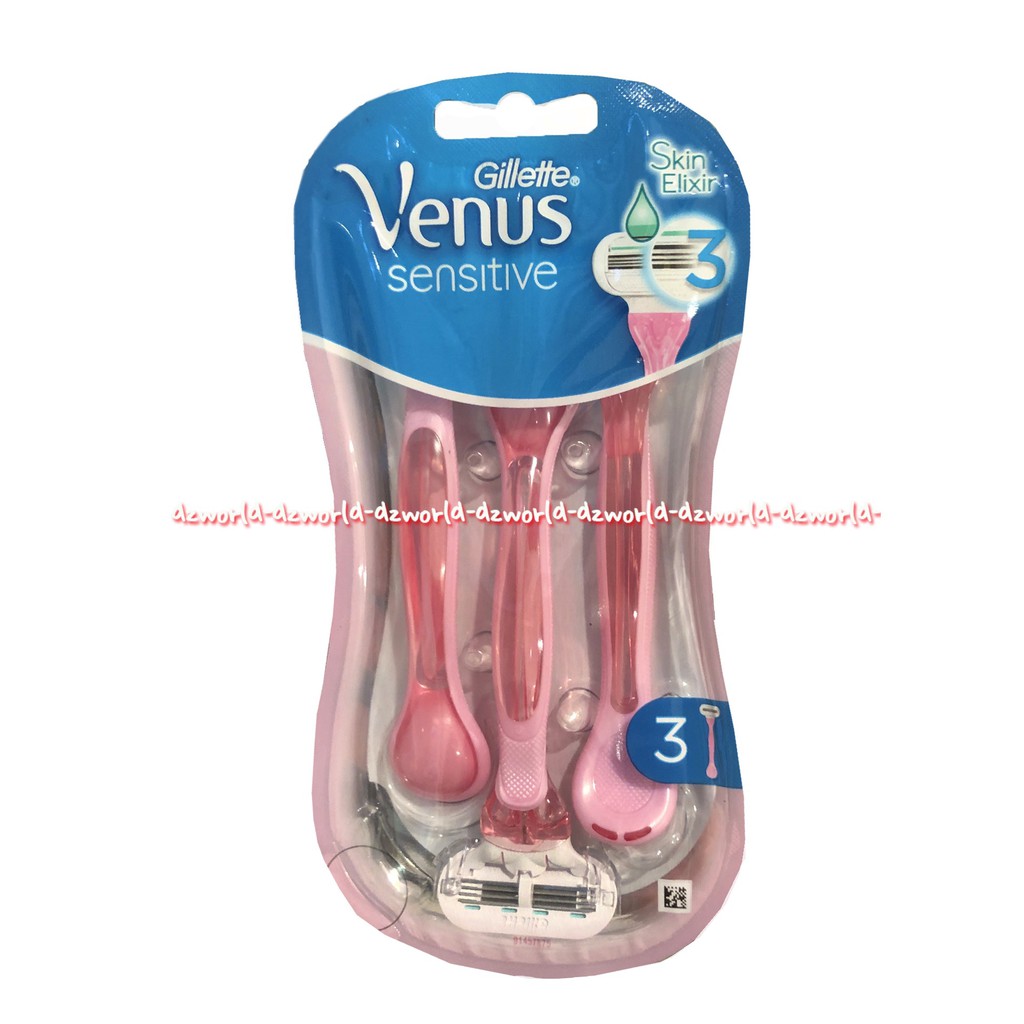 Gillette Venus Skin Elixir 3blade Shaver Pisau Cukur Wanita Gilete Gillete Gilette Fenus