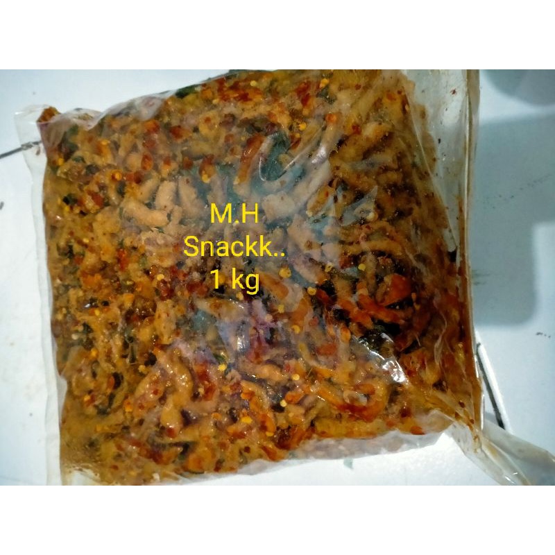 

Ususs krispii extra pedass kemasan 1kg..