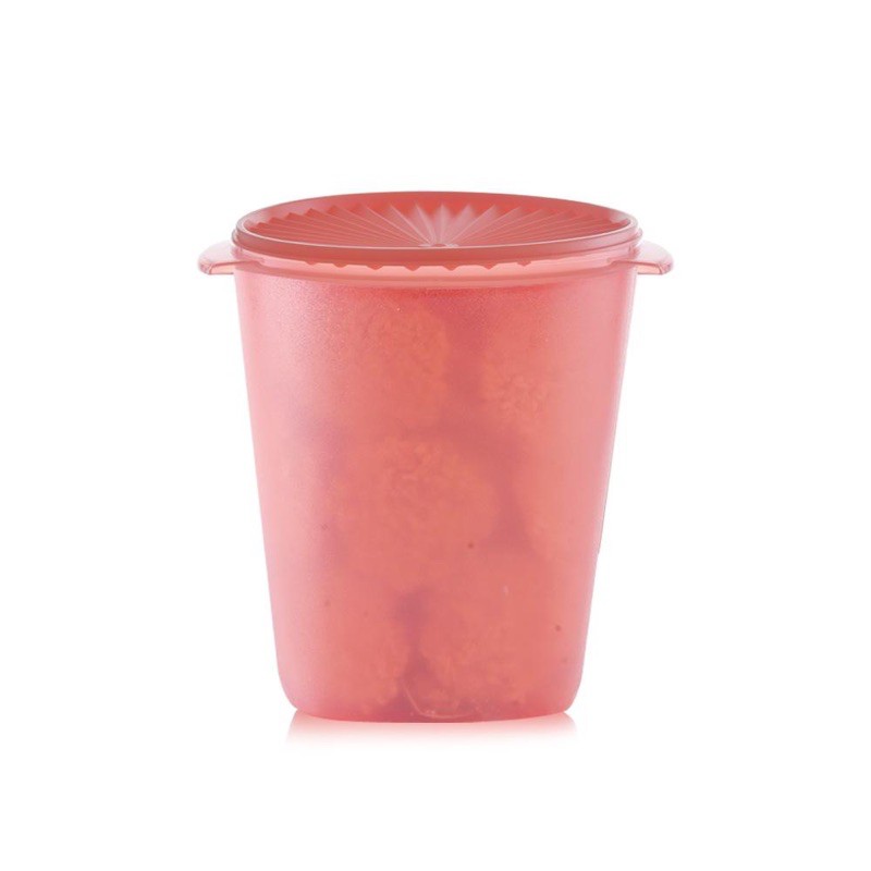 Maxi Canister Tupperware Peach 10ltr