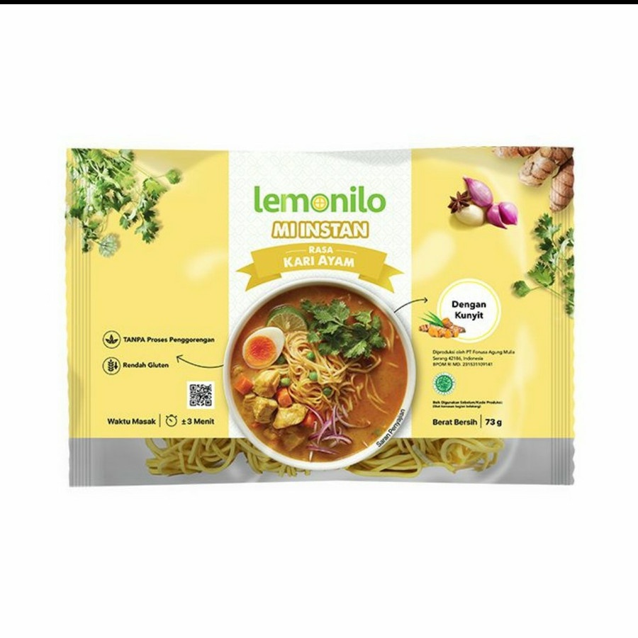 

Mie Lemonilo Rasa Kari Ayam Isi 10