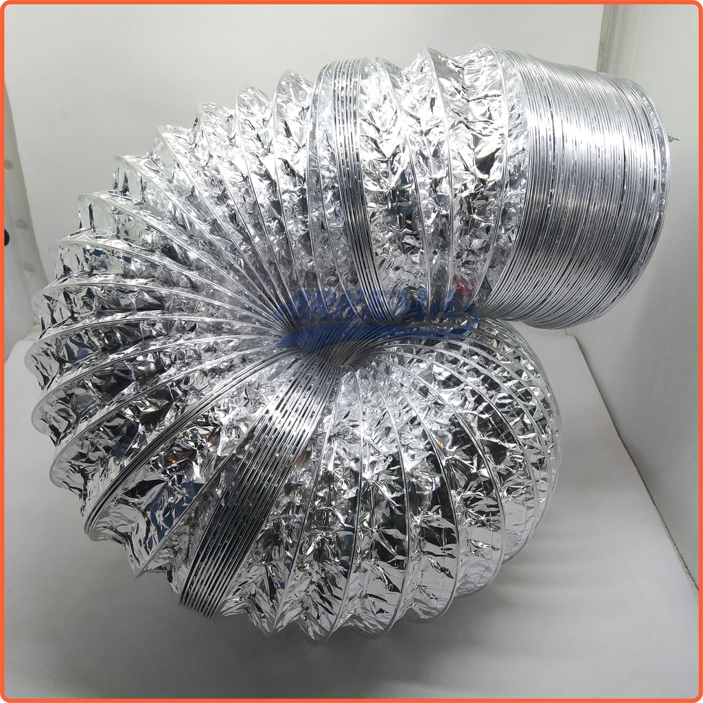 TERMURAH FLEXIBLE DUCTING PER DUS (10METER) 4&quot; - 6&quot; - 8&quot; - 10&quot; inch PIPA CEROBONG ALUMUNIUM