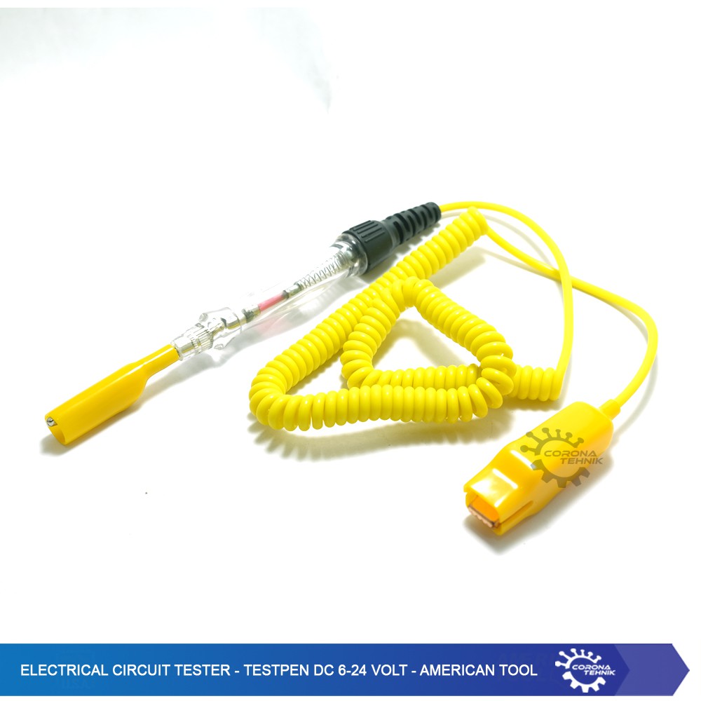 Electrical Circuit Tester - Testpen DC 6-24 Volt - American Tool