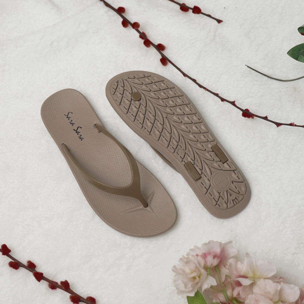 Sara Sara JESSICA Sandal Jepit Wanita sandal  teplek sandal flat Terbaru