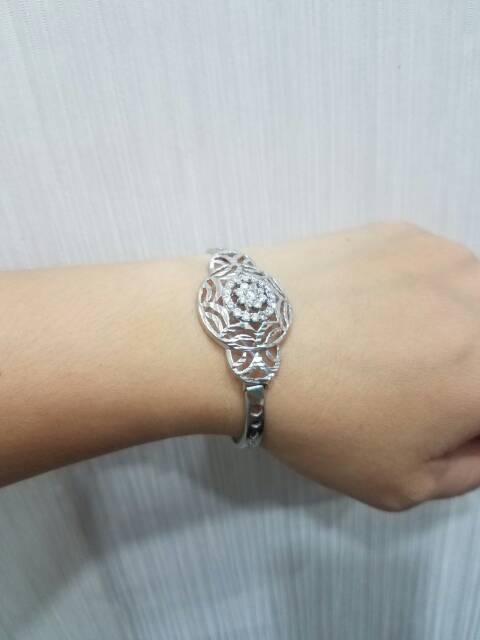 Gelang kroncong silver 925 | gelang kroncong perak asli