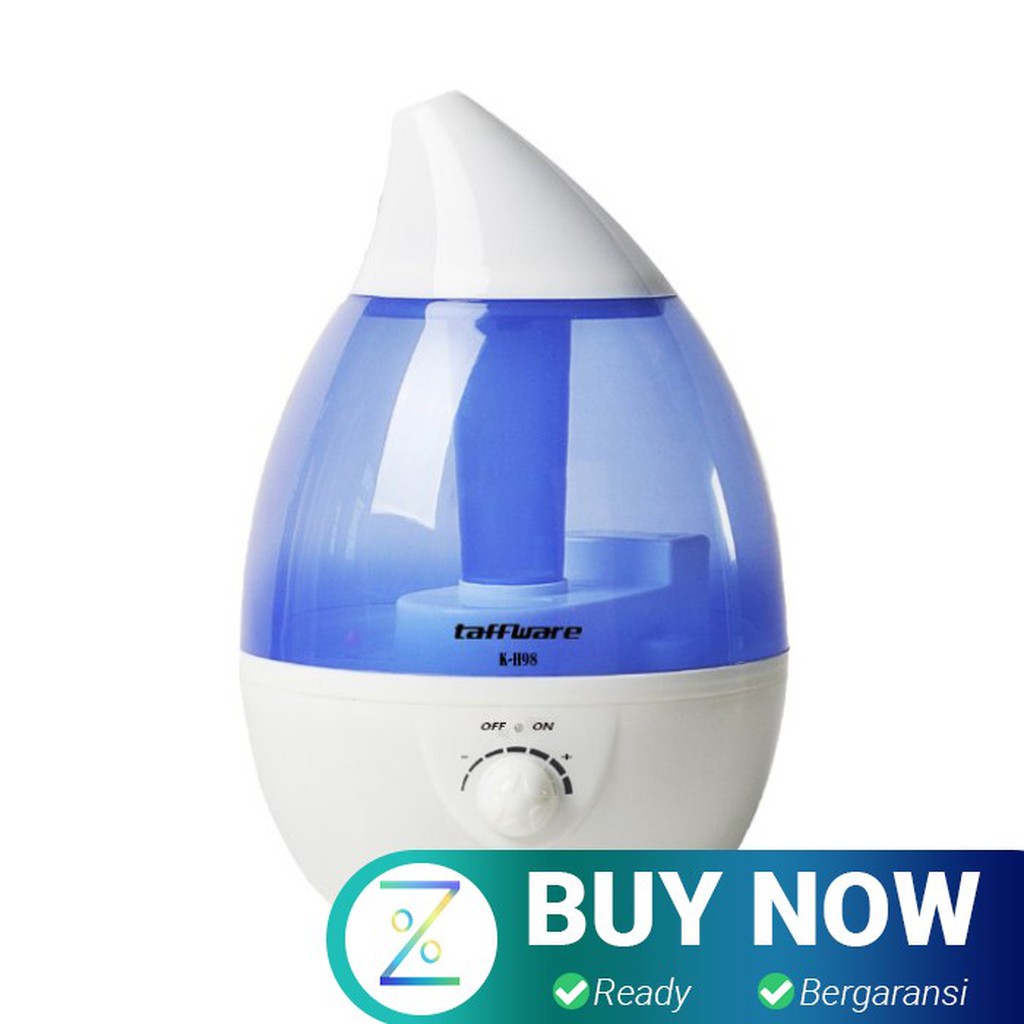 Taffware Classic Drop 6 in 1 Ultrasonic Air Humidifier Aroma Therapy -