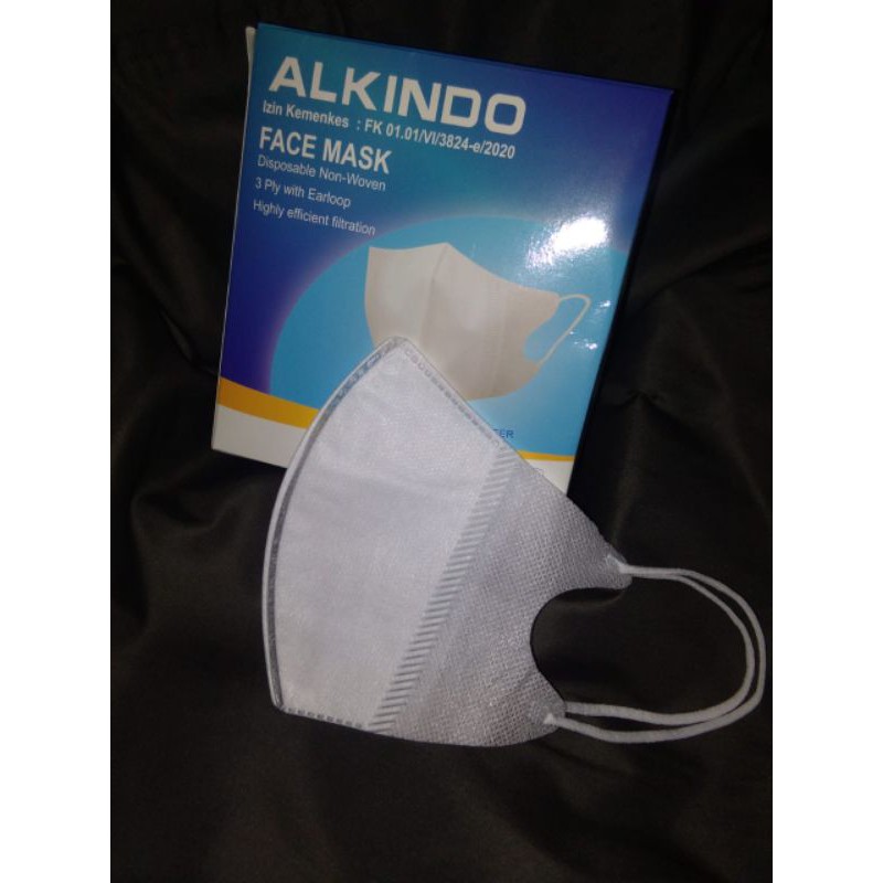 Masker Alkindo Duckbill Ecer / Masker Face Mask Duckbill Alkindo