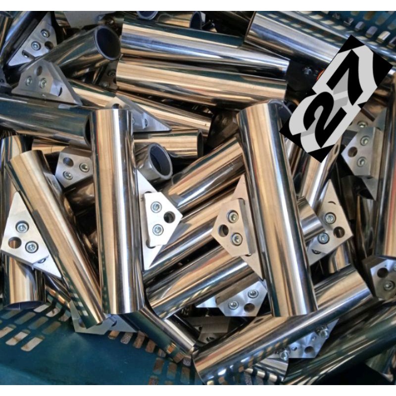 pangkon lampu stanlis tumpuk super pesek pnp GL MAX MEGAPRO TIGER CB GL100