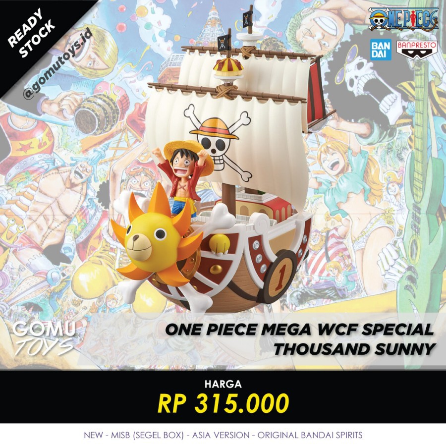 One Piece Mega WCF Special Thousand Sunny Banpresto Bandai Spirits