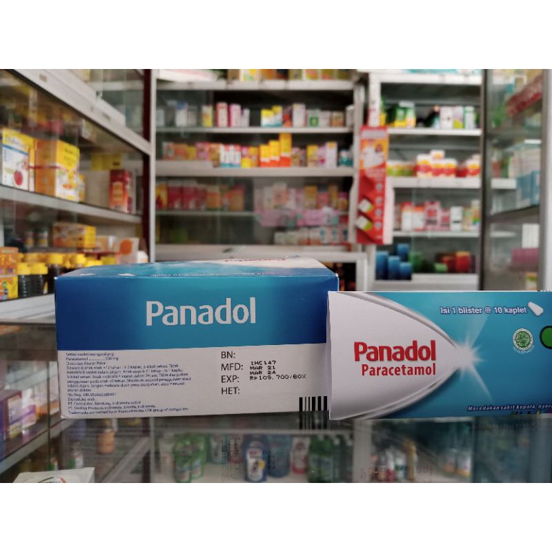 Panadol Biru | 1 Strip @ 10 Tablet - ED 09/2025