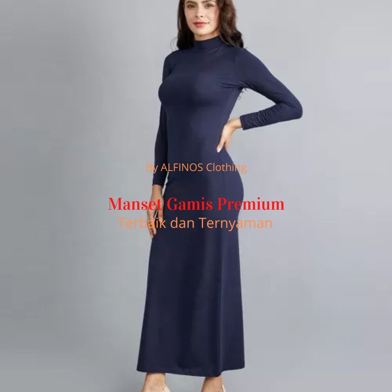 Baju Gamis Kaos | Baju Gamis Kaos Wanita | Iner Gamis | Inner Gamis | Inner Dress Lengan Panjang | Inner Dress Panjang