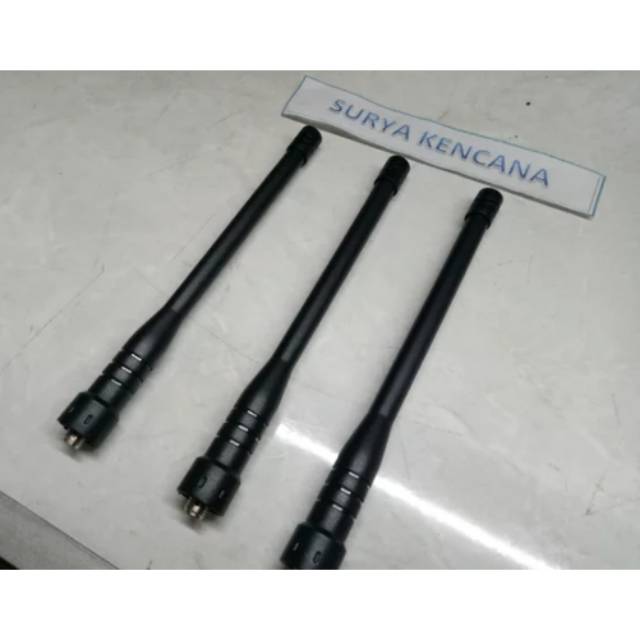 Antena ht helical uhf pendek untuk HT CHINA BAOFENG.WEIERWEI.VEV.LUPAX.FIRSTCOM.KENWOOD.TYT.HYT.