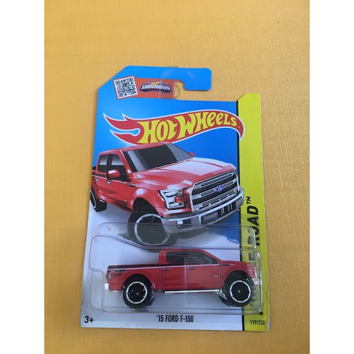 HOT WHEELS HOTWHEELS '15 FORD F-150 PICKUP MERAH MAINAN ANAK DIECAST LANGKA DISKON PROMO MURAH BARU