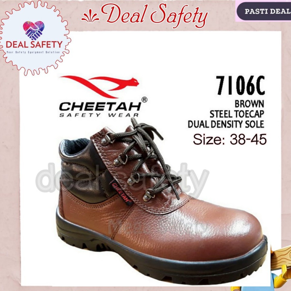 Safety Shoes CHEETAH 7106 / Sepatu Safety CHEETAH 7106