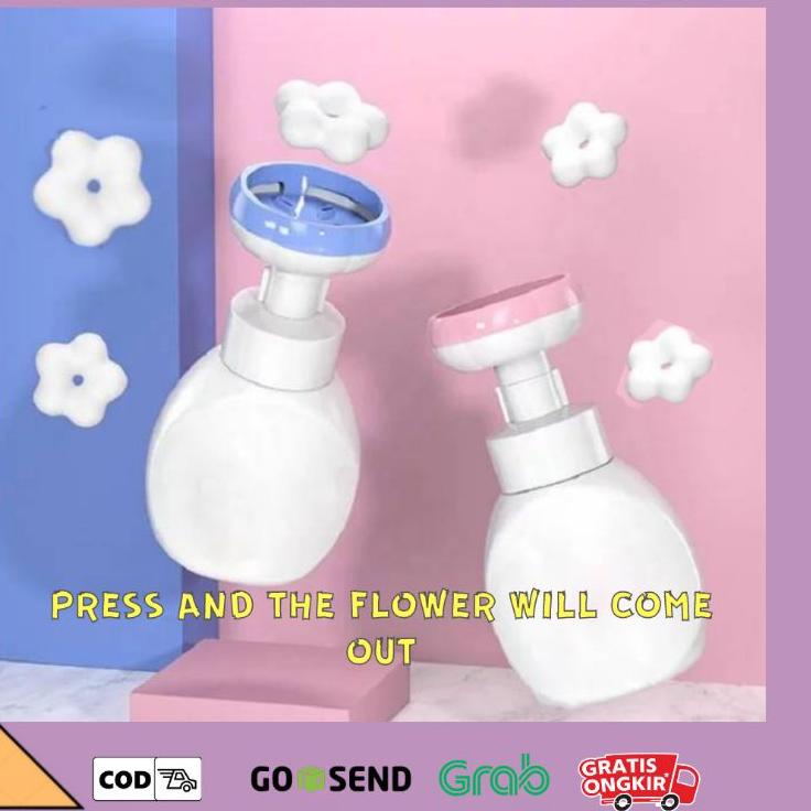 RealPict... BOTOL SABUN BENTUK BUSA BUNGA/FLOWER STAMP HAND SOAP/SABUN CUCI TANGAN BUSA BUNGA
