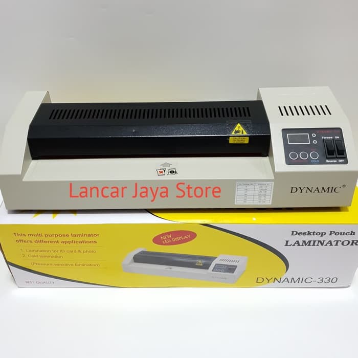 Jual Mesin Laminating Dynamic 330 - Suhu Digital LED | Shopee Indonesia