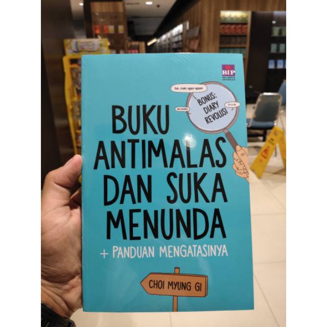 Buku anti malas dan suka menunda