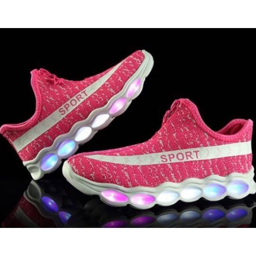 Sepatu Anak Led + Charging | sepatu USB charging Led