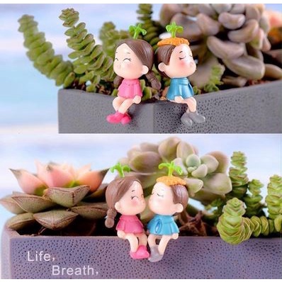 Miniature Lover Figures - Lovers Couple Figurines #29 (2pcs)