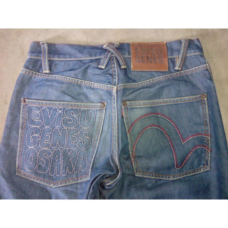 Evisu Genes Osaka no selvage no selvedge