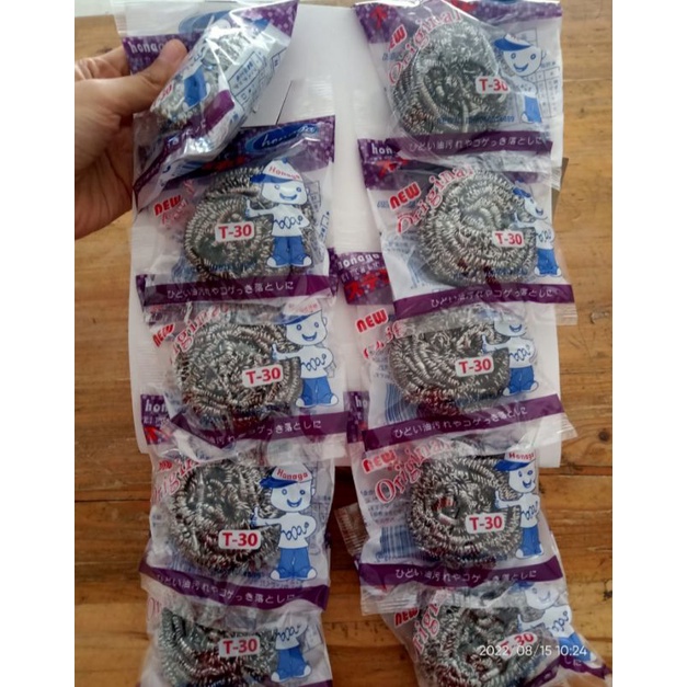 SABUT CUCI PIRING KAWAT ISI 12 PCS