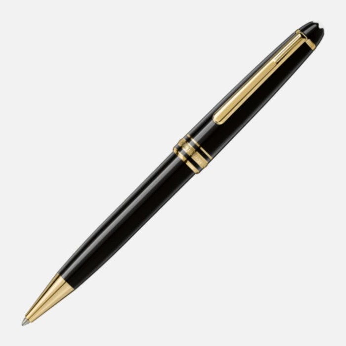 

Pulpen - Montblanc Meisterstuck Gold Classique Ballpoint Pen 164