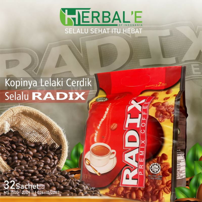 

Kopi Radix HPA Malaysia (32 Sachet)