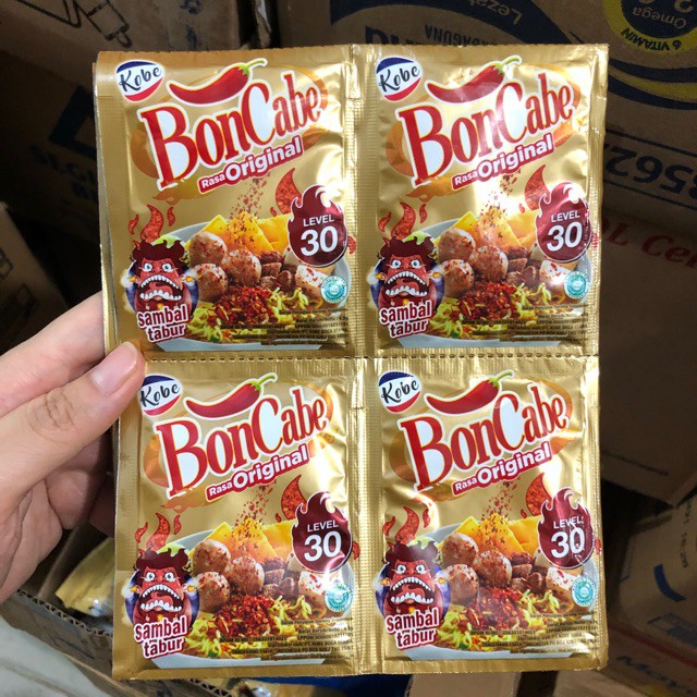 

Boncabe level 30 - Bon cabe level 30 sachet - per 1pack isi 12sachet