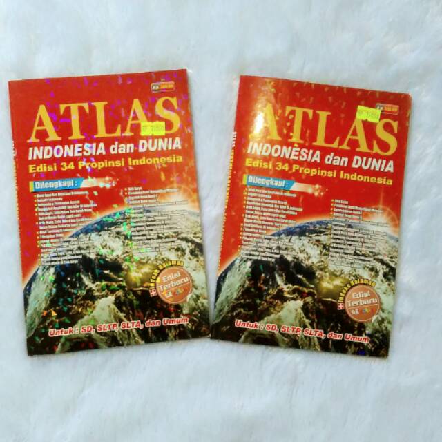 Buku atlas peta murah