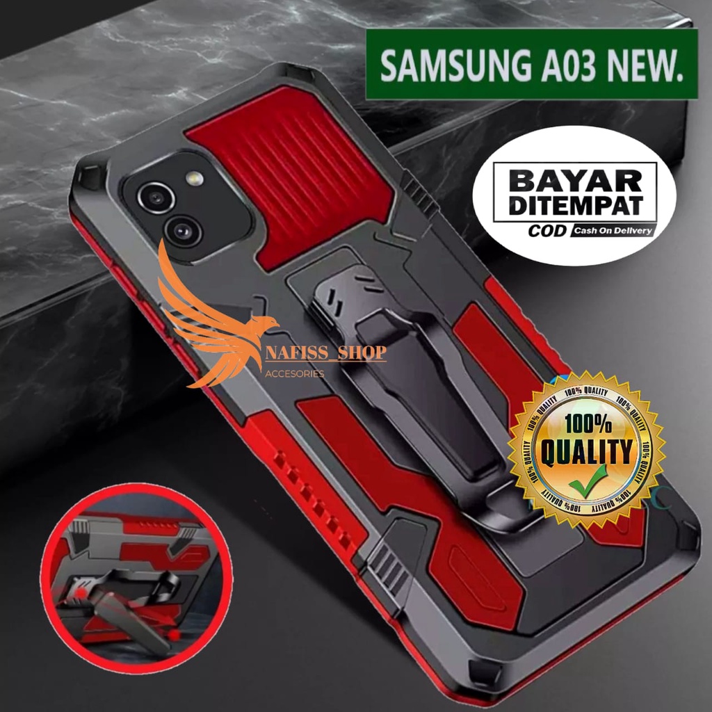 Samsung Galaxy A03 Case Robot Untuk Samsung A03 New Hard Case Belt Clip Robot Transformer Soft Hybri
