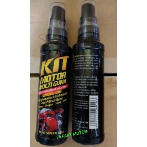 KIT SPRAY 100 ML UNTUK PENGKILAP BODY MOTOR  DAN MOBIL