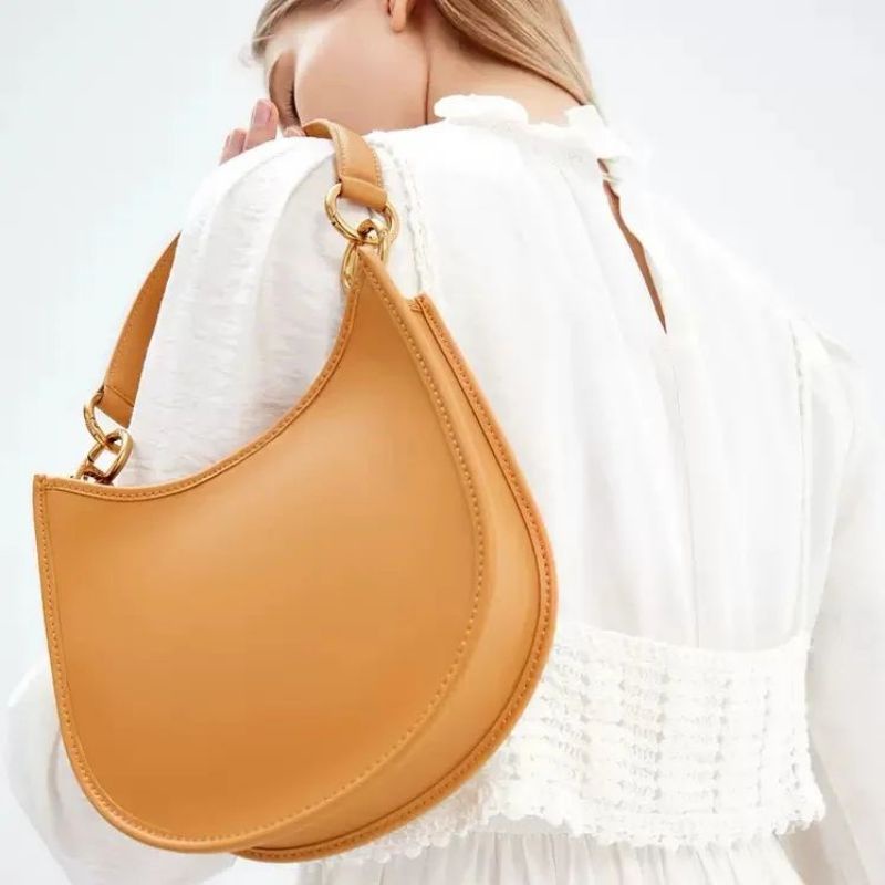 7.7 SALE | CK Ring Detail Hobo Bag / CK Ring Detail Curved Crossbody Bag