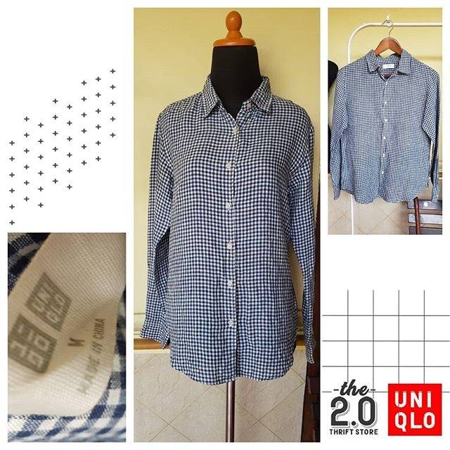 Uniqlo plaid shirt