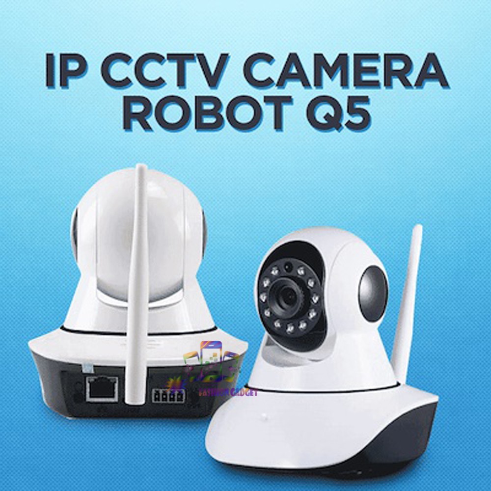 IP Wifi Smart Camera CCTV IP Q5 HD Wireless Home Security- IP Camera Two Way Audio Night Vision Baby