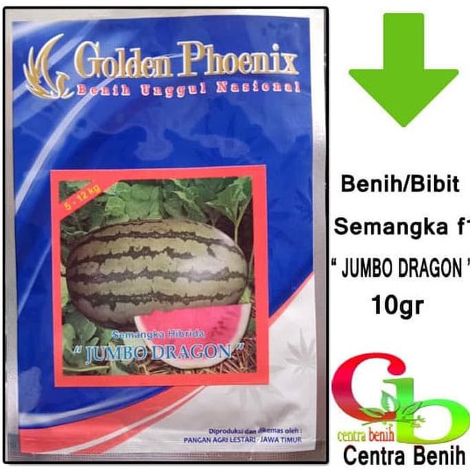 Produk Ready Benih Semangka Hibrida Jumbo Dragon 10Gr - Bibit Semangka