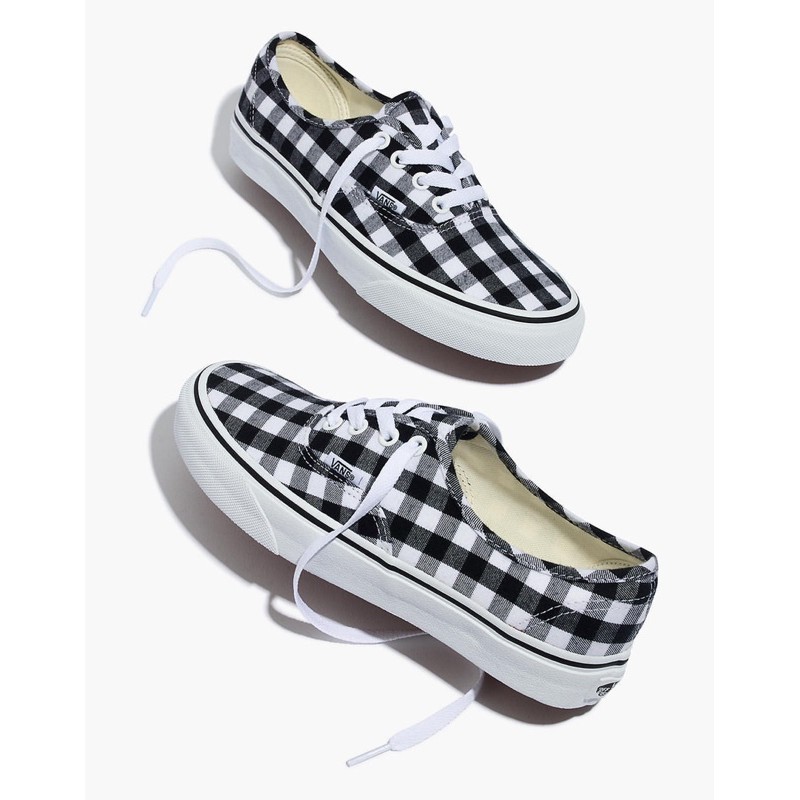 VANS CHECKERBOARD ORIGINAL | VANS AUTHENTIC CHECKERBOARD GINGHAM BLACK WHITE | VANS CATUR | VANS ORI