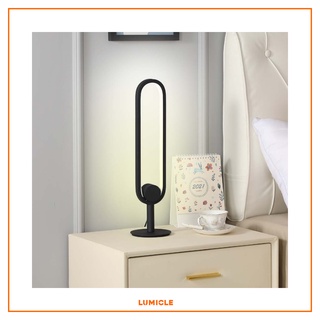 HELIOS Lumicle Lampu Round Standing Kantor Bed Table Lamp Small