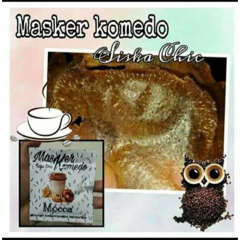 masker komedo siska chic 100%original