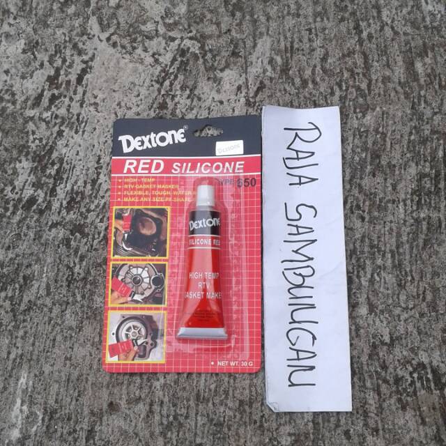 

lem kaca Red Silicone Dextone lem besi lem kayu lem keramik dextone DISKON6
